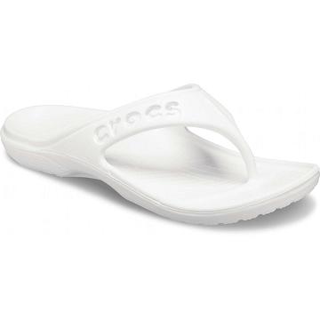 Crocs Baya Flip Szandál Férfi Fehér | HU 1205OKIR